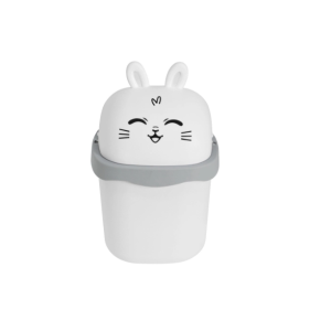 LIXEIRA 1,5L TAMPA BASCULANTE COELHO (BRANCA)