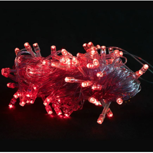 PISCA PISCA 100 LEDS 127V - VERMELHO