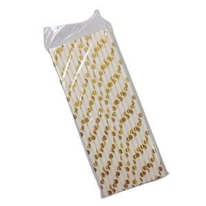 CANUDO PAPEL DECOR 20CM - 25PC