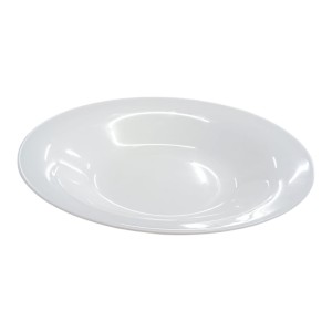 PRATO VIDRO BRANCO 8,5