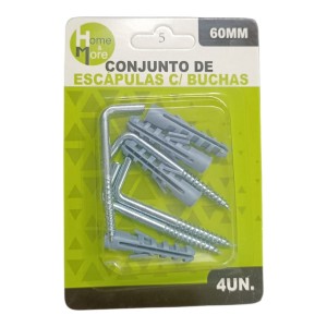 ESCAPULAS AÇO C/BUCHAS 60MM-4UNID
