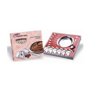 CONJUNTO SOBREMESA INOX 14PC