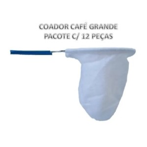 COADOR CAFÉ TAMANHO GRANDE 16,5CM