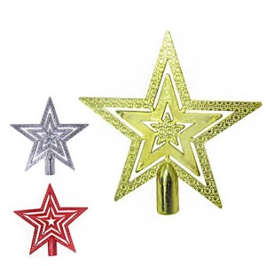 PONTEIRA ESTRELA NATAL VAZADA 9,5CM