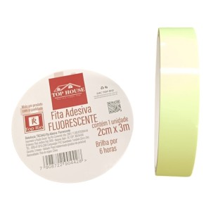FITA ADESIVA FLUORESCENTE 2CM-3M