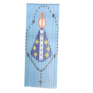 CORTINA N.SRA APARECIDA C/TERÇO   (0,82X210)M